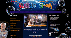 Desktop Screenshot of bubbleshow.info