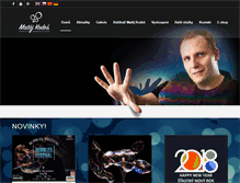 Tablet Screenshot of bubbleshow.cz